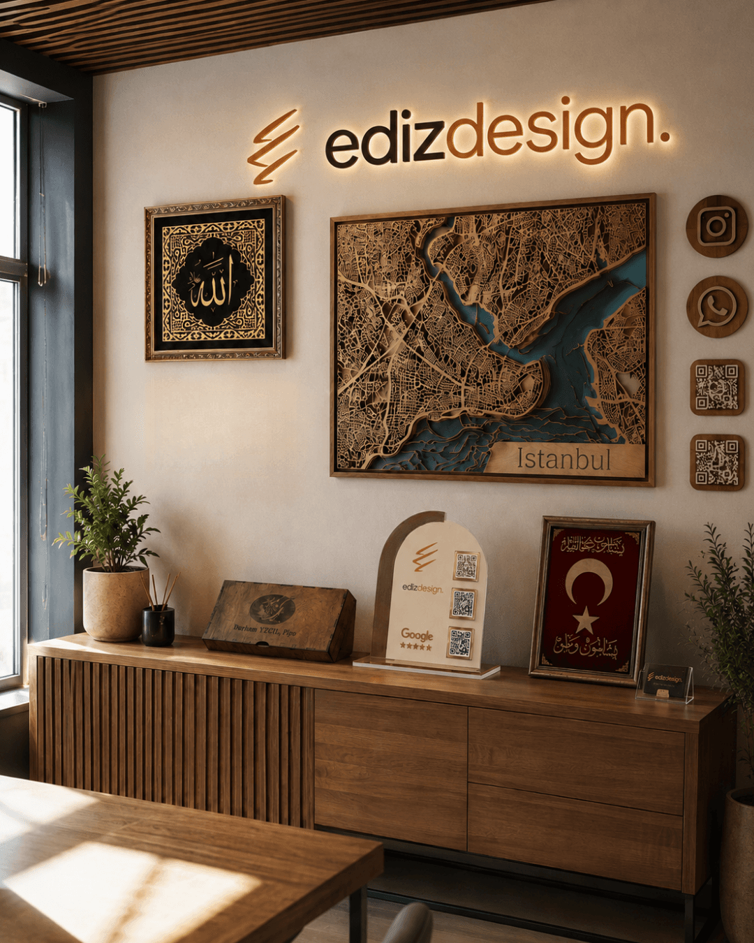 EdizDesign ahşap özel üretim